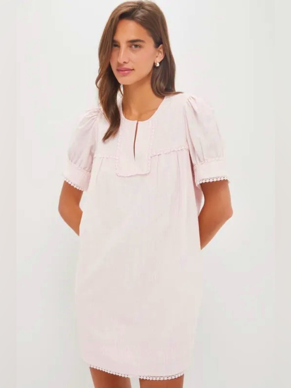 NWT Tuckernuck Light Pink Stripe Bridget Dress Size XS